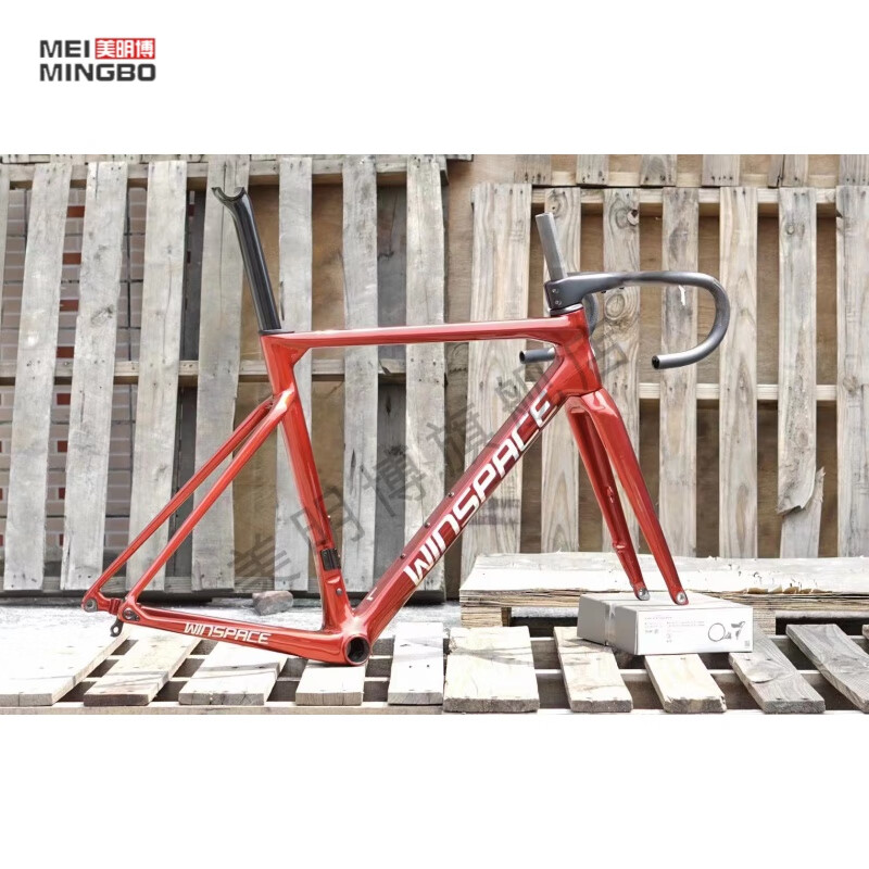 谷咖(guka)winspace银贝斯公路车新款cruize-r碟刹 全内走线公路车架