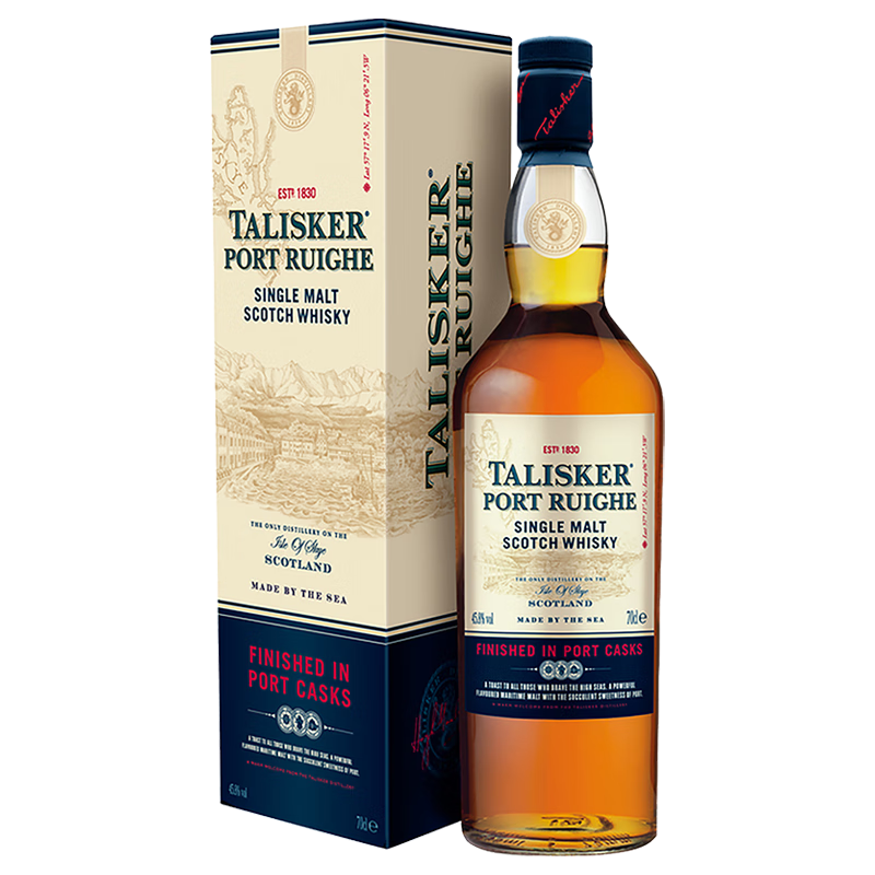 TALISKER 泰斯卡 苏格兰 岛屿产区 单一麦芽威士忌 波特桶700ml