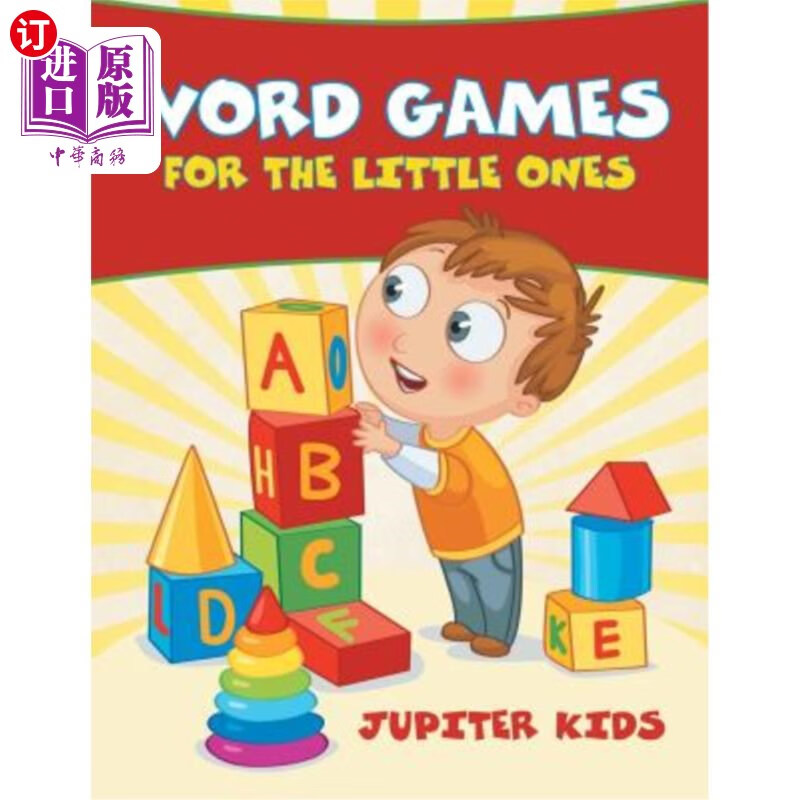 海外直订word games for the little ones 给孩子们的文字游戏