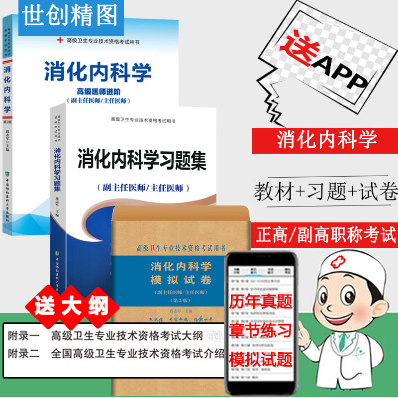 2024消化内科学副主任医师考试书第2二版高级医师进阶主任医师副高正高高级卫生技术资格考试用书教材习