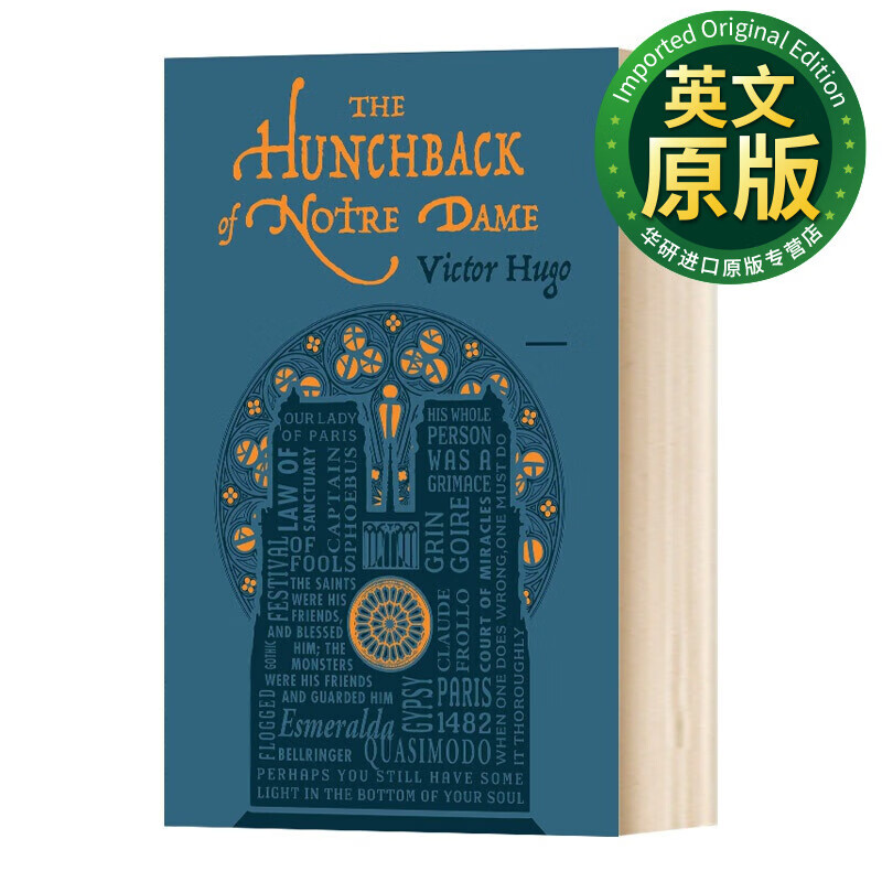 the hunchback of notre dame word cloud classics flexibound 巴黎