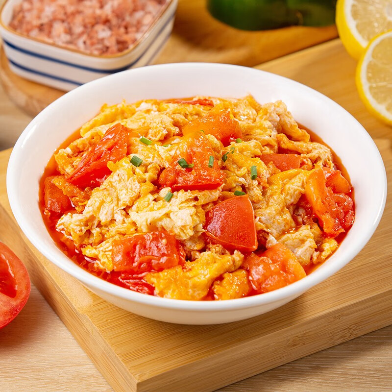 新美香料理包番茄炒蛋预制菜冷冻方便速食菜半成品外卖商用熟食盖浇菜