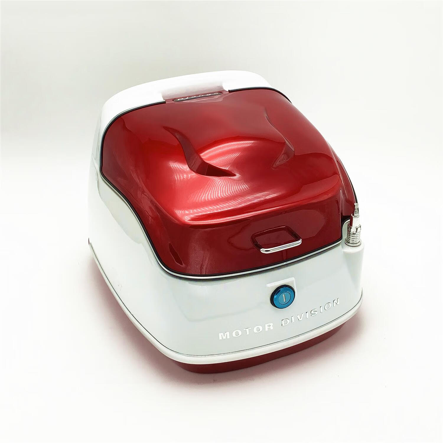 姜戈150改装配件后尾箱靠背复古原厂vespa维斯帕龙嘉维多利 樱桃红