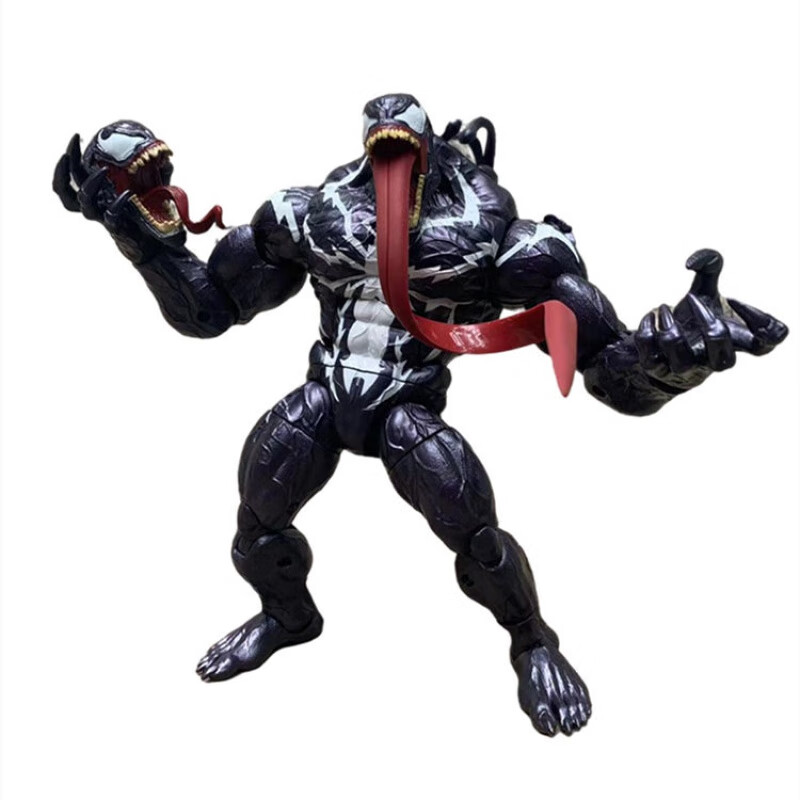 2022素鲨鱼王dc毒液死侍鲨鱼王麦克法兰ml漫威dc组合蜘蛛侠关节可动