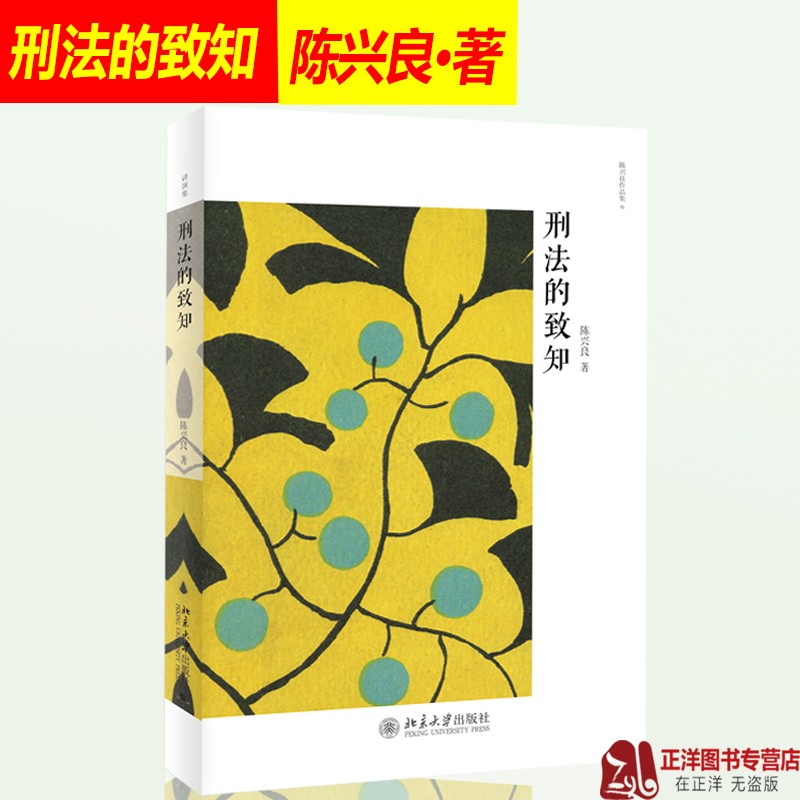 刑法的致知 陈兴良 9787301300930
