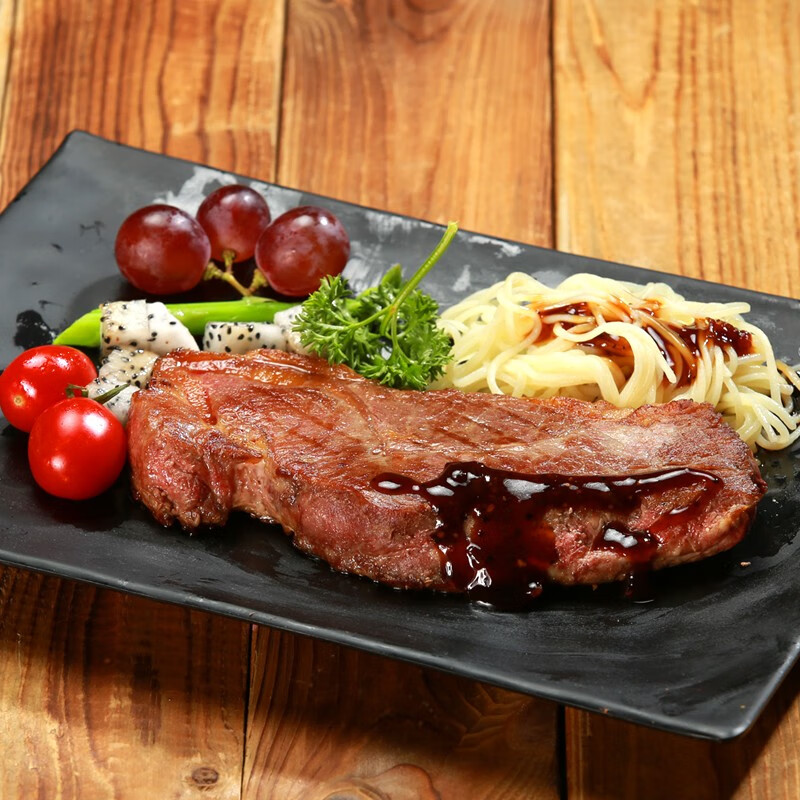 2西冷2菲力牛排套餐4片600g整切调理生鲜西餐新鲜牛肉礼盒