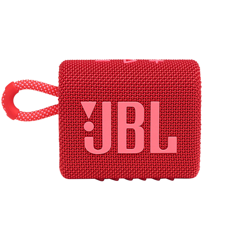 JBL GO3 音乐金砖三代音箱 蓝牙户外便携音响 GO2升级版 迷你低音炮小音响 IP67防水防尘  GO3代红色
