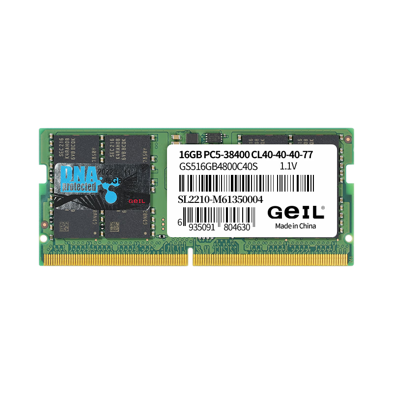 ڲGEIL ʼǱڴ DDR5-5200 16G227Ԫ