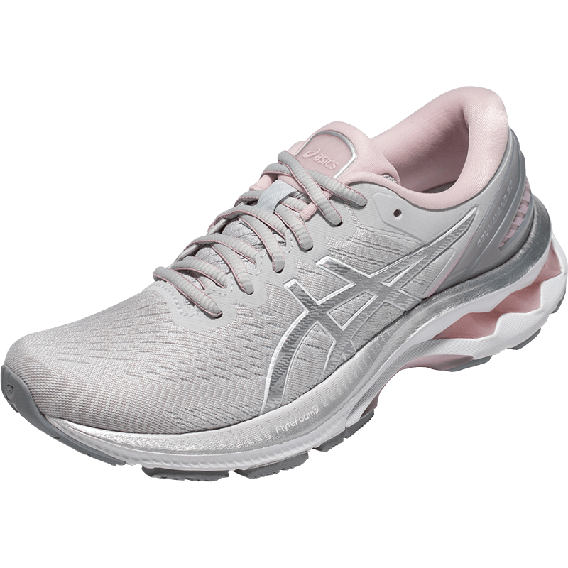 asics亚瑟士女鞋稳定支撑跑步鞋透气运动鞋舒适跑鞋gelkayano27灰色38