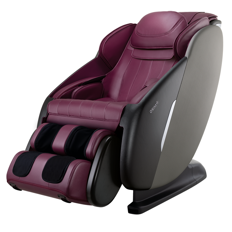 傲胜(OSIM）按摩椅家用 高端全身零重力多功能智能按摩V手科技大天王OS-860 Max酒红紫520情人节礼物