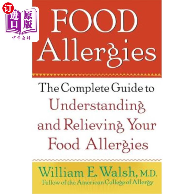 海外直订医药图书food allergies: the complete guide to