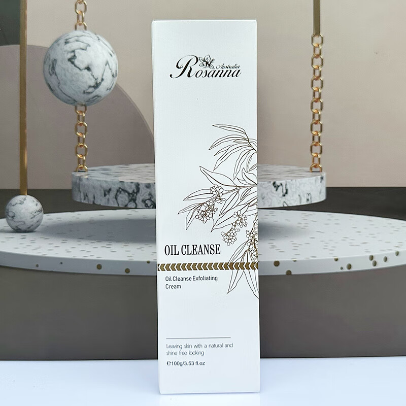 诺珊娜(larosanna)澳洲进口清爽净油磨砂洁面膏120g深层清洁油脂不紧绷泡沫洗面奶乳 诺珊娜清爽净油磨砂洁面膏100g 标准