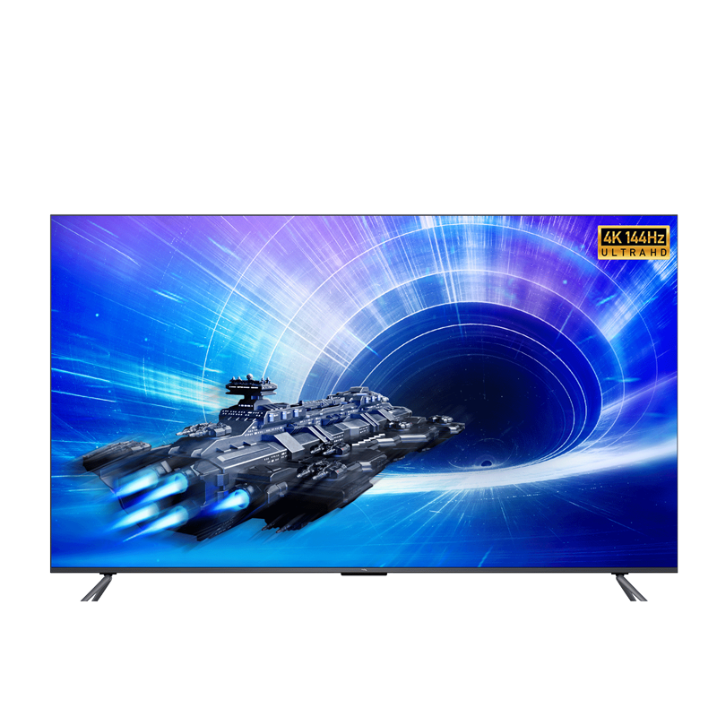 TCL 55T7E 55英寸 4K 144Hz 高色域 游戏电视 4+64G 平板电视机 以旧换新