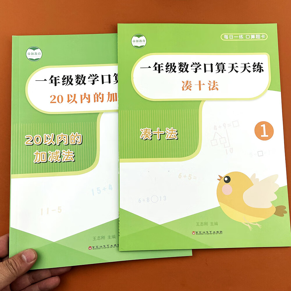 20以内加减法天天练口算题卡一年级上下册