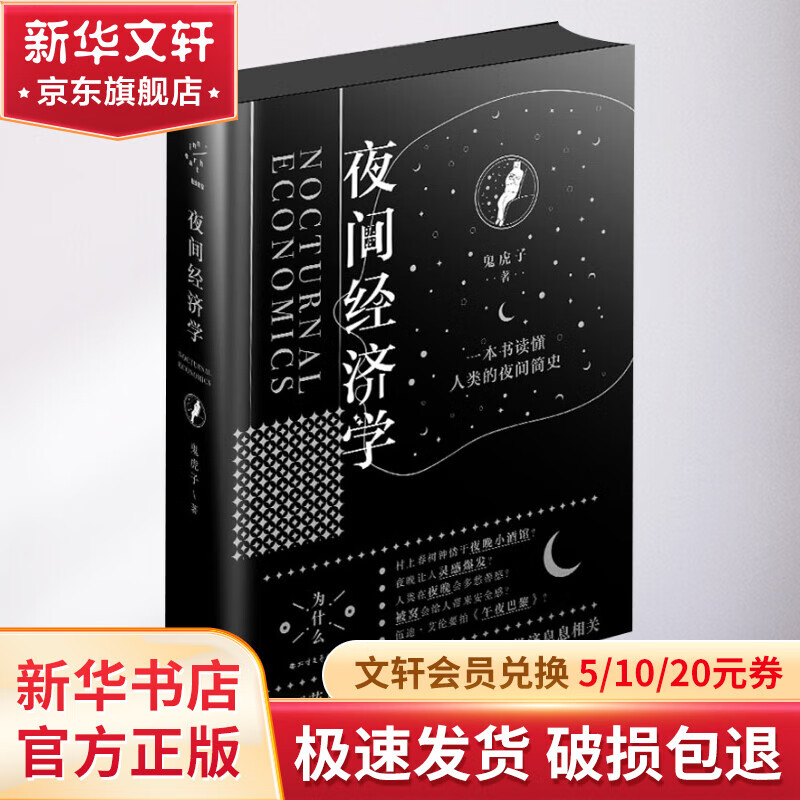夜间经济学 经济学书籍 宏微观经济学理论  鬼虎子 著 北方文艺出版社 新华书店官网正版图书籍 正版图书籍
