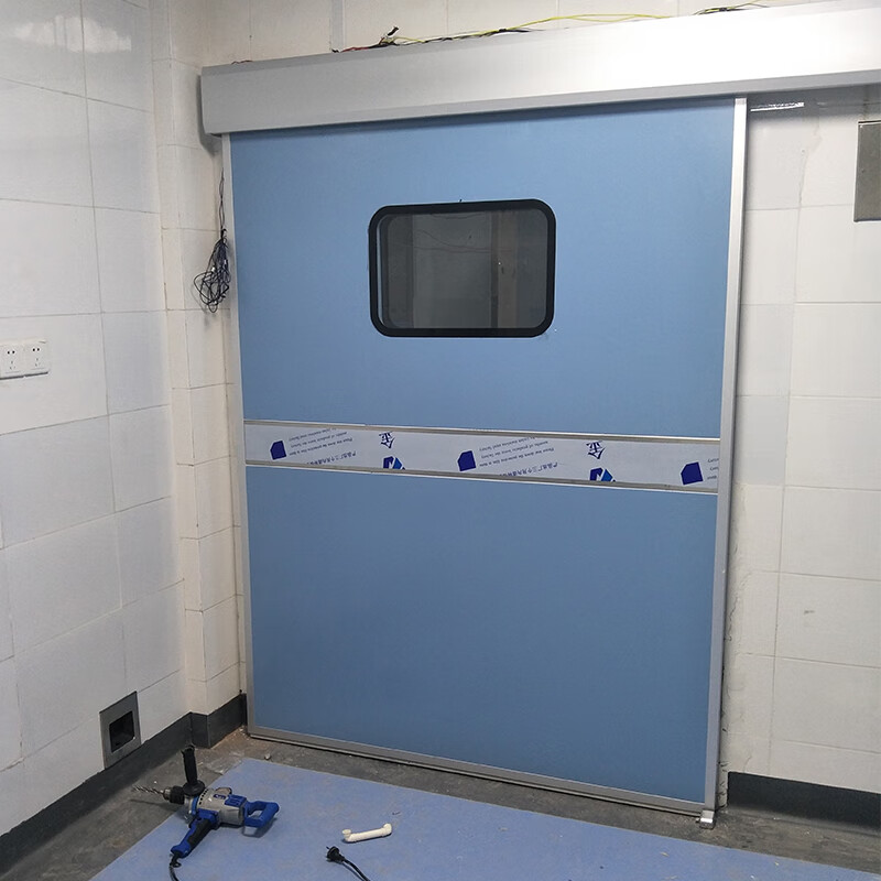 健康手术室自动门脚踏感应门净化电动气密门不锈钢平移医院单开双