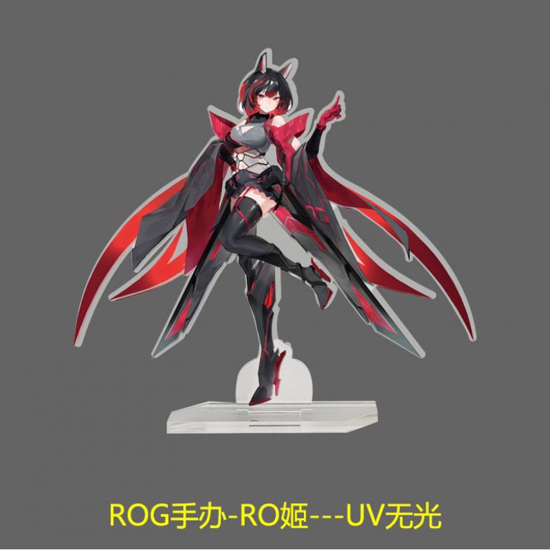 rog吹雪立牌zzjmod华硕rog太阳神机箱ro姬吹雪姬高达翻毛皮5v集线器灯