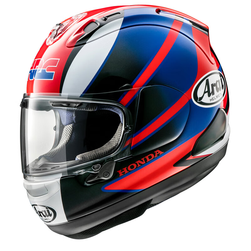 日本arai rx-7x摩托车头盔杜卡迪杜汉曼岛tt金蓝带刀侍卫海顿大眼赛道