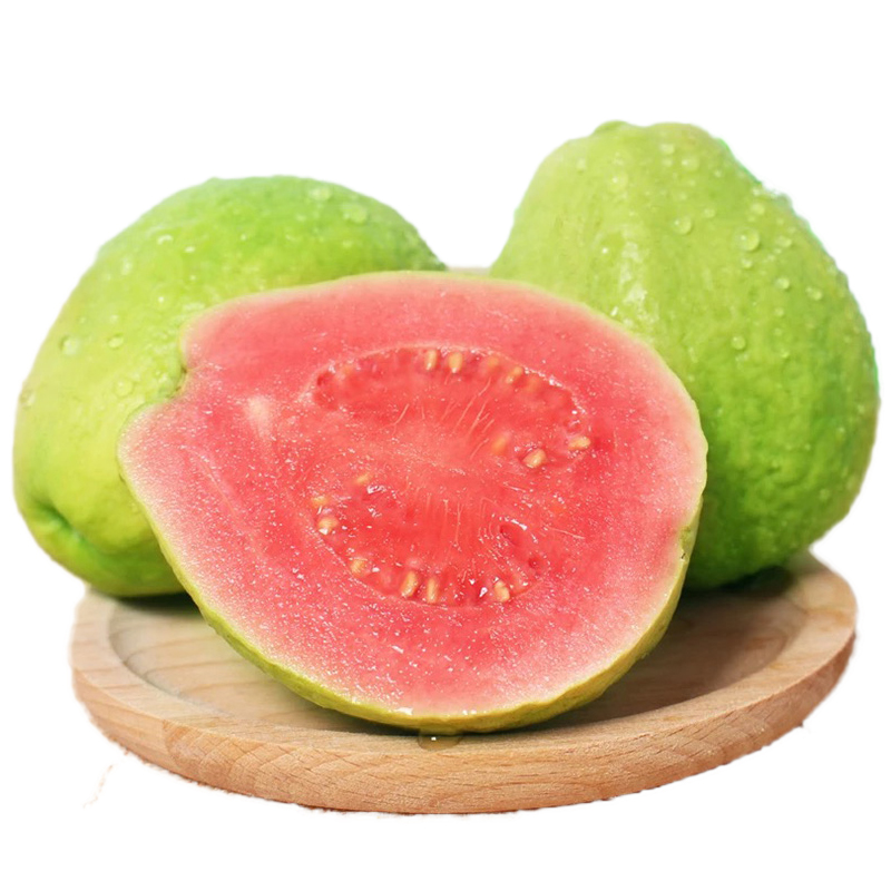 芬果时光 国产红心芭乐番石榴 约2.3-2.5kg 单果约150g起  新鲜水果