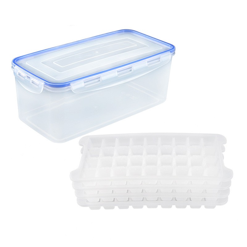 冰箱配件多奈屋冰块盒子自制冰块制冰盒模型带盖密封不窜味冰块模具分析性价比质量怎么样！只选对的不选贵的？