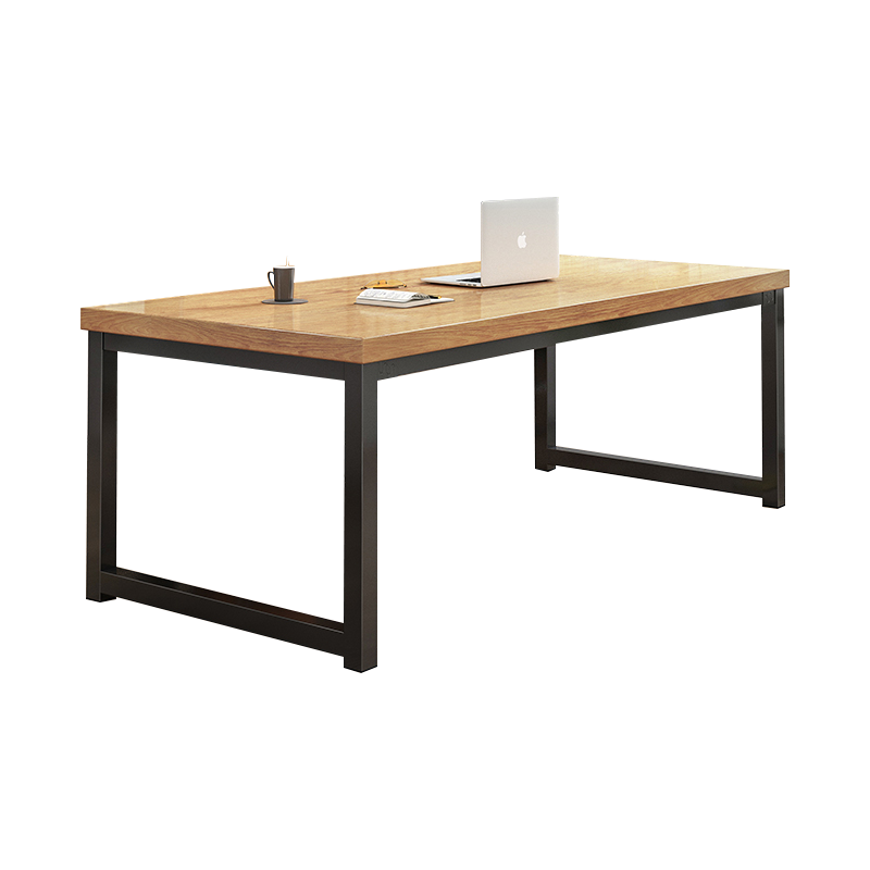 圣黎 快餐桌椅食堂餐桌椅现代简约中小户型餐厅家具餐桌椅组合 一桌六椅