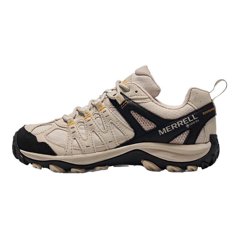迈乐（Merrell）户外徒步鞋男女款ACCENTOR GTX/WP经典防水透气防滑耐磨登山鞋 J500410-GTX白灰(女) 39