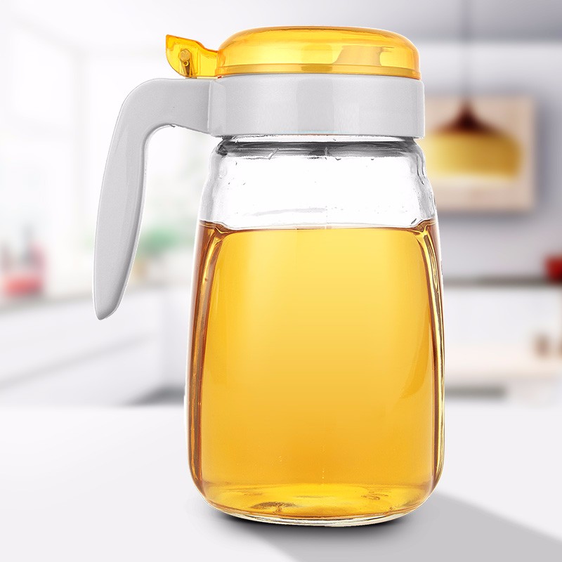 紫丁香 玻璃防漏油壶 控油调料瓶食品级酱油醋瓶650ML（颜色随机）怎么看?