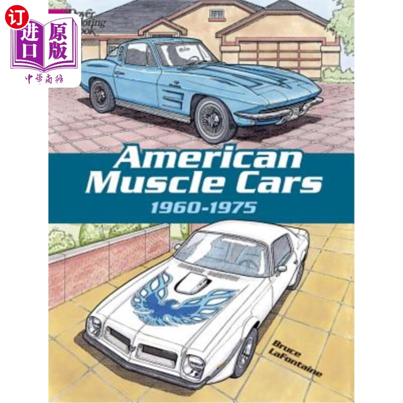 海外直订american muscle cars, 1960-1975 美国肌肉车,1960-1975