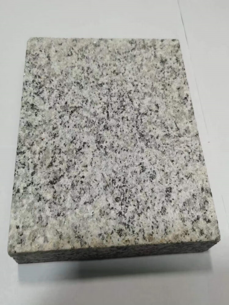 vieruodis天然花岗岩芝麻白灰黑麻火烧板荔枝面侧平石路沿大理石材