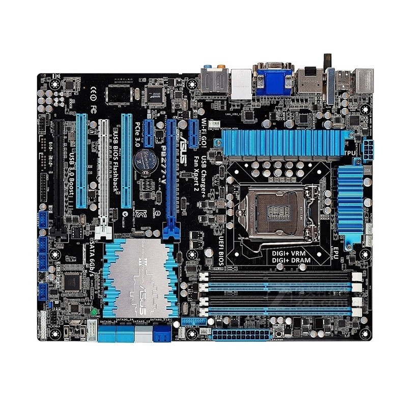 华硕z77主板参数,华硕p8z77-v lx asus/华硕 p8z77-v 二手主板带集显z77主板1155针/usb3支持e3-1230 v2