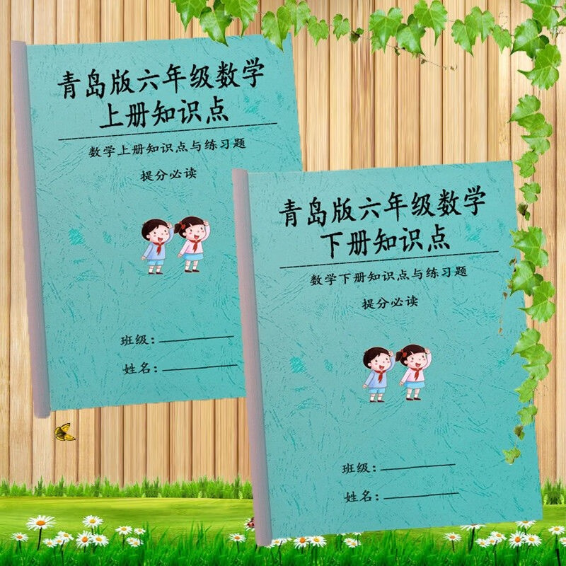青岛版六三制小学六年级数学上下册知识点总结复习材料必考资料本