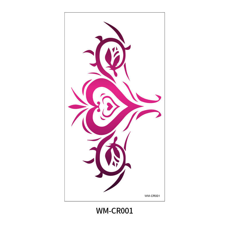 莫肖尔魅魔纹身贴魅魔印记纹身贴网红女性脚踝胸前小腹性感可爱性感