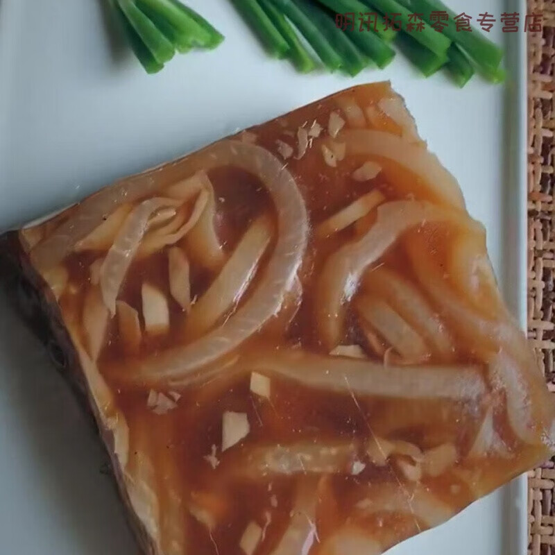 巢浩老汤猪皮冻肉皮冻猪皮凉菜即食下酒菜a 1袋360克