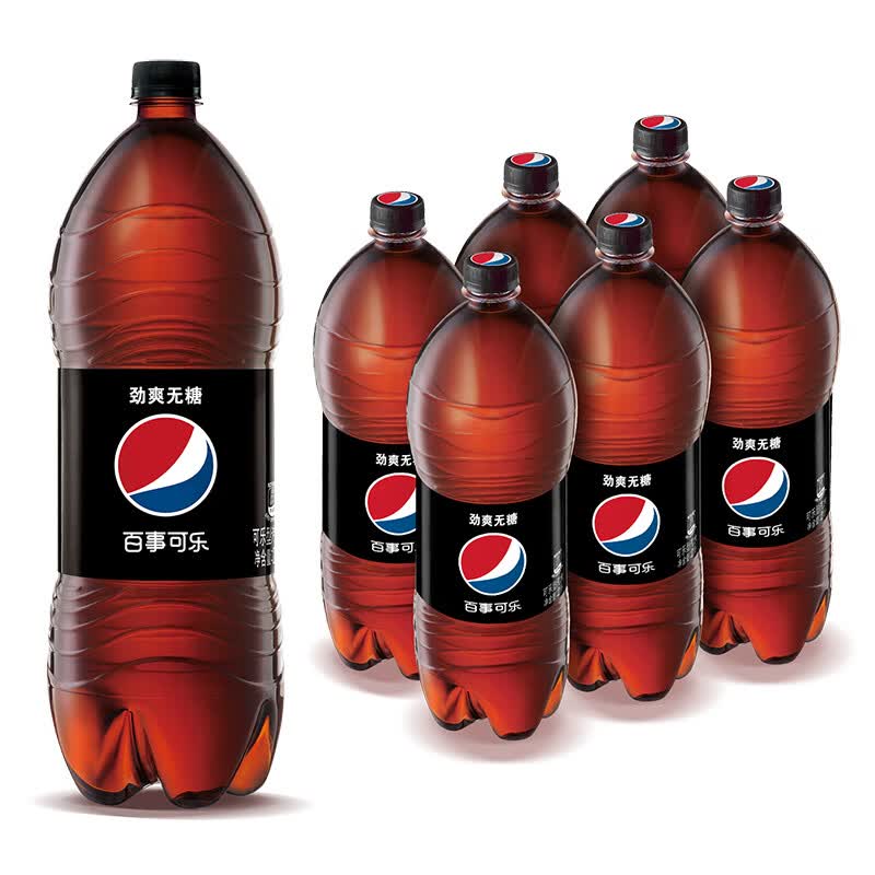 百事可乐 无糖 Pepsi  碳酸饮料 汽水可乐 大瓶装 2L*6瓶 整箱 百事出品怎么样,好用不?
