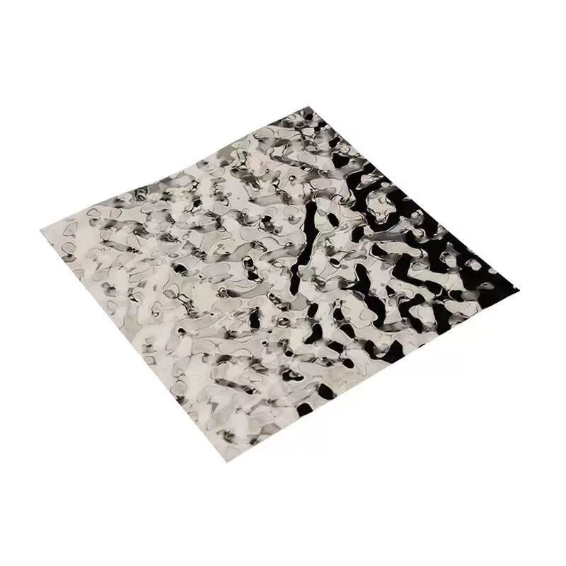 泥之昕不锈钢水波纹板镜面酒店ktv背景墙面吊顶天花水波纹不锈钢板