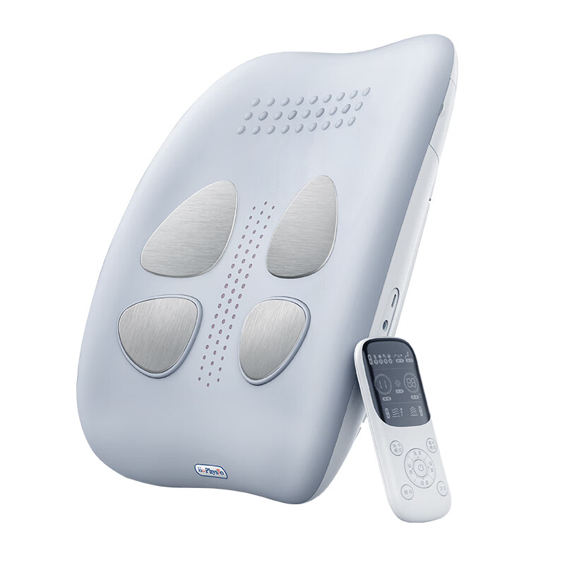 何浩明腰椎按摩仪曲度腰肌按摩器腰托腰部椎间盘按摩器家用非理疗仪