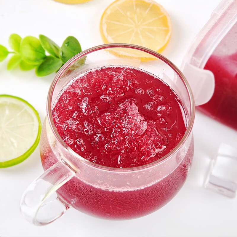 成有王记冰杨梅汁380ml*4瓶新鲜杨梅熬制酸梅汤0香精色素防腐剂果蔬汁饮料 冰杨梅汁380ml*24瓶