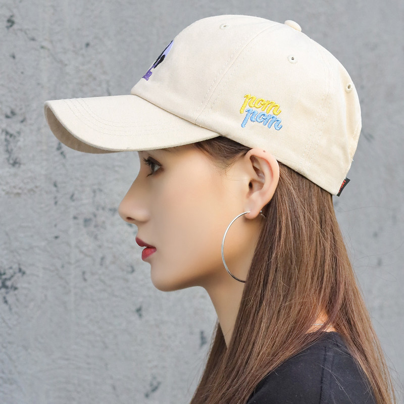 少女棒球帽夏天遮阳帽鸭舌帽适合头大脸大的帽子女生显脸小夏季百搭