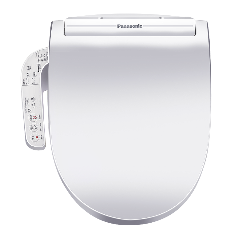 松下（Panasonic） 智能马桶盖抗菌通用即热式日本品牌盖板快速加热洁身器DL-5210JCWS