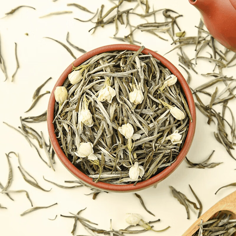 贵州针2024新茶广西横县特级浓香型茉莉花茶叶散装500克 贵州针500克