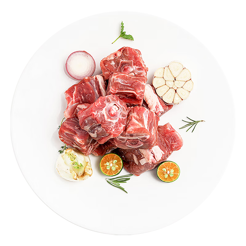 大庄园新西兰原切羊蝎子1kg*3 羊脖骨冷冻火锅食材老北京涮火锅汤底 【新西兰原切羊蝎子】1kg*3