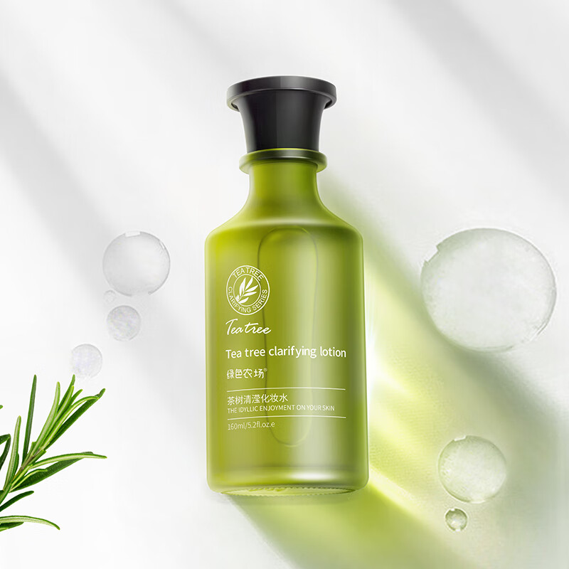 绿色农场(green farm) 绿色农场茶树清滢化妆水160ml爽肤水收细毛孔