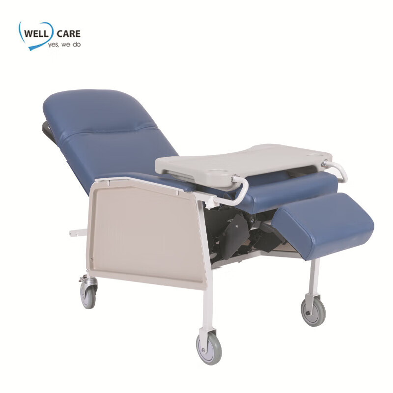 老年椅残疾人老年行动不便护理椅多功能可调节陪护沙发椅 款式1 染