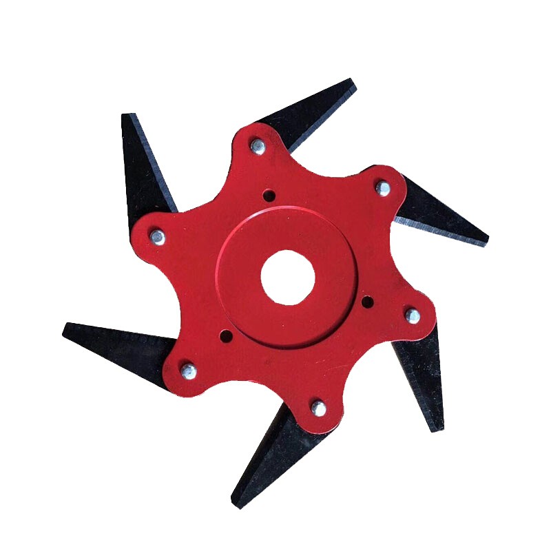 斯永达打草头通用打草机头除草头打草绳割草机配件 六叶刀打草头 叶刀