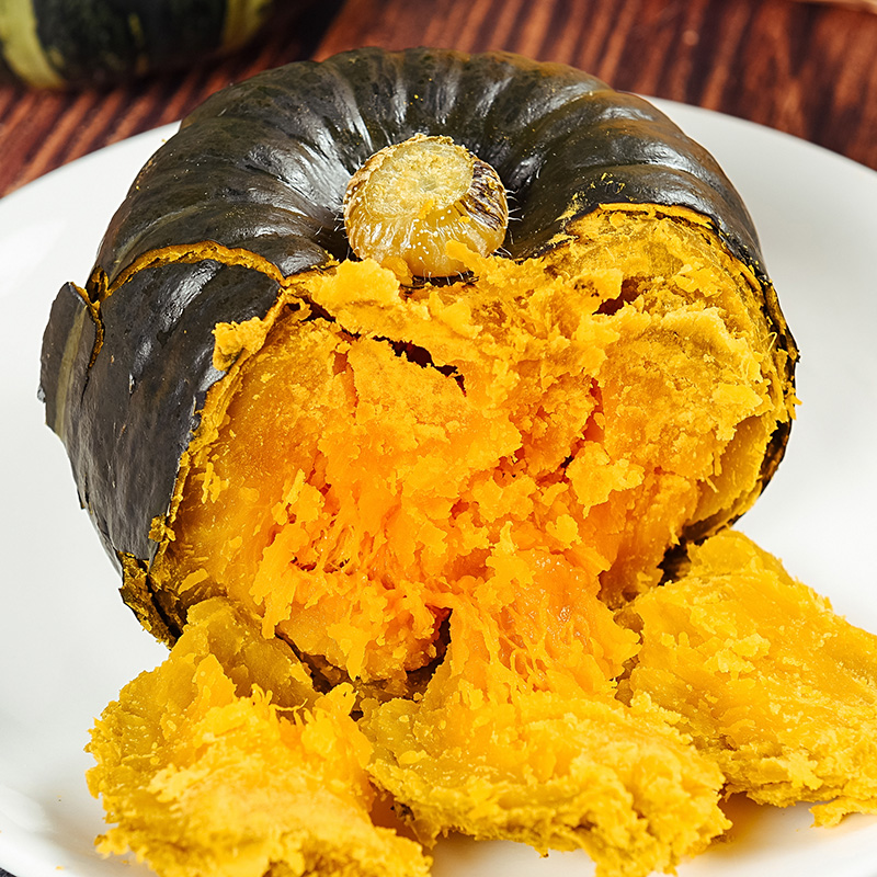 金百粟山东贝贝南瓜 小南瓜板栗味新鲜蔬菜宝宝粉糯香甜农家自种 贝贝南瓜 4.5斤 +实惠装