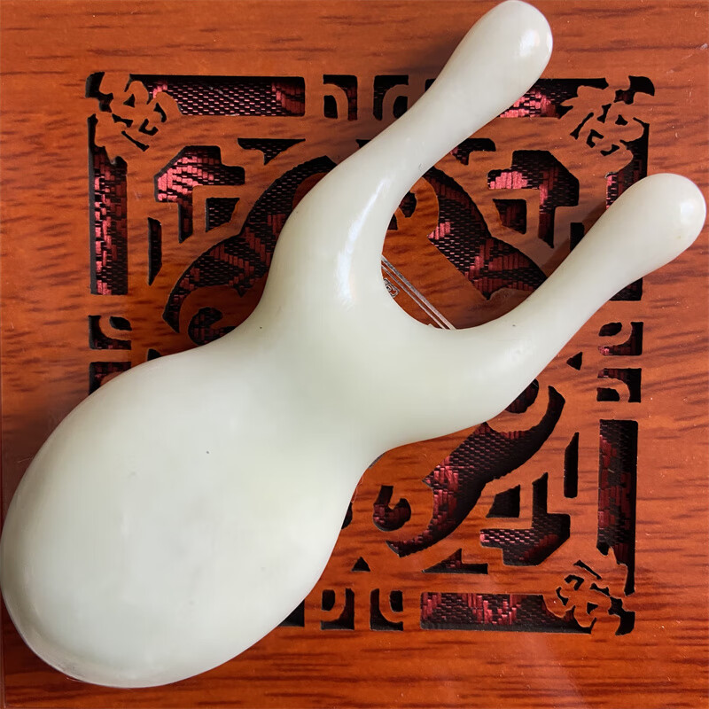 石耳朵按摩器 玉石按摩器耳朵搓耳刮鼻梁美鼻非面部穴位棒器眼睛鼻子