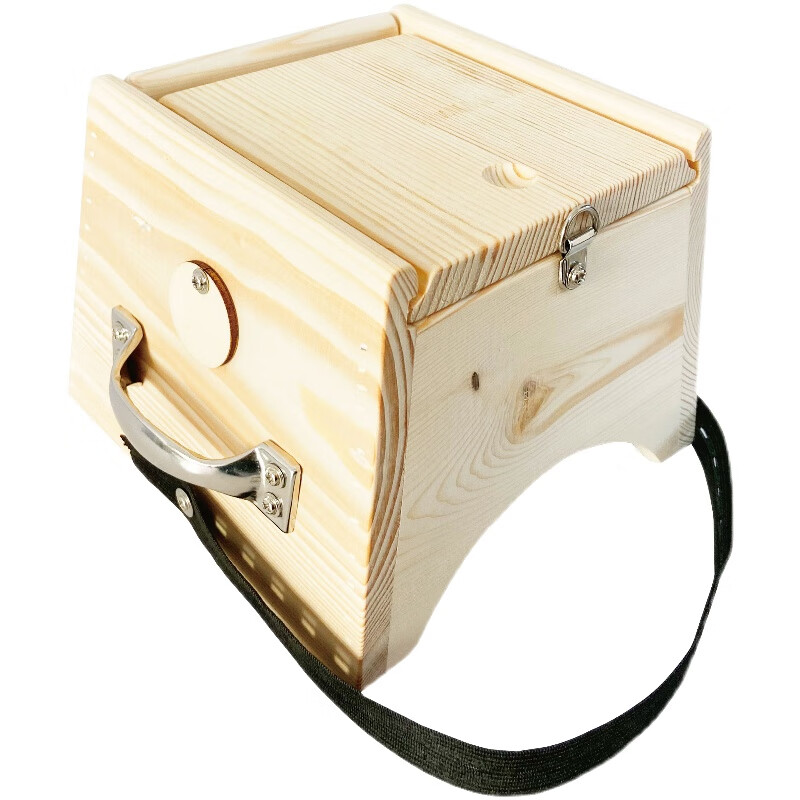 木制艾灸盒膝盖关节专用木质4针灸腿部关节气血经络家用木盒灸具 4针