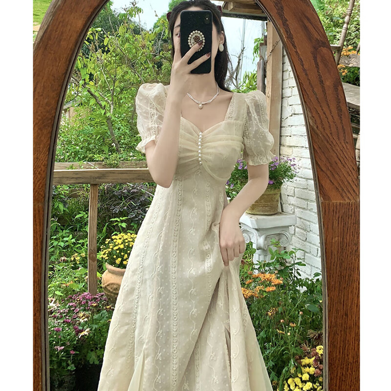 bicify300斤胖妹加肥加大码连衣裙大码夏季茶歇温柔女胖mm遮肉显瘦超