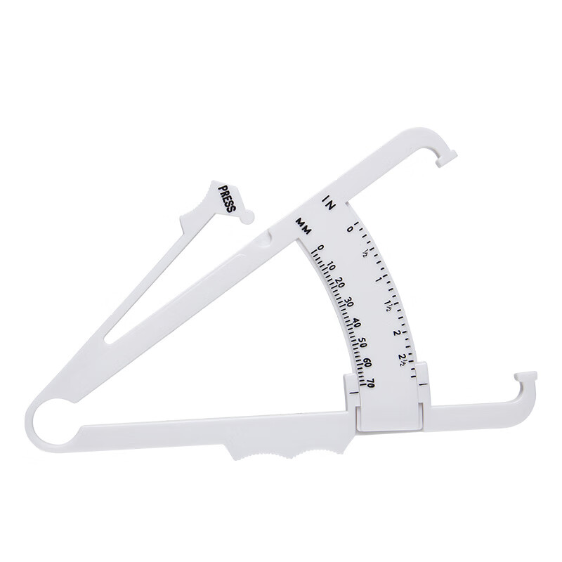 清倍康皮脂钳脂肪夹人体脂肪卡尺皮褶厚度计体脂测量仪皮脂钳测量夹体