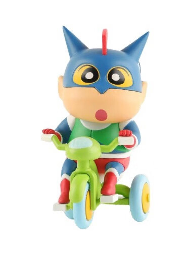 52toys现货蜡笔小新车车系列盲盒手办公仔摆件全新整盒端盒 动感超人